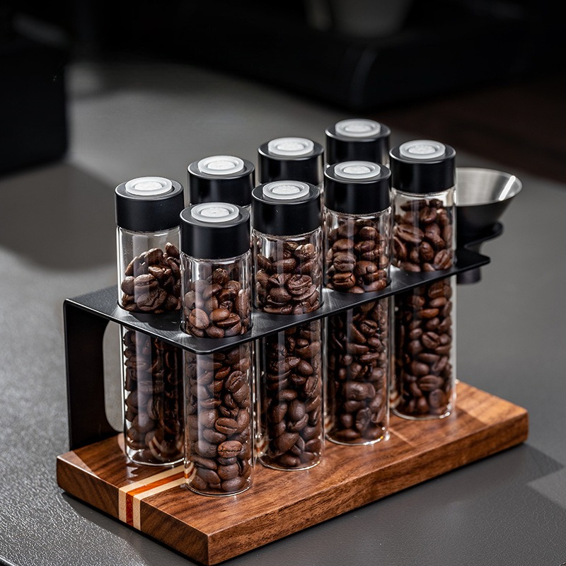 Kitchen Zo - JUSTINLAU Glass Coffee Bean Storage Jars