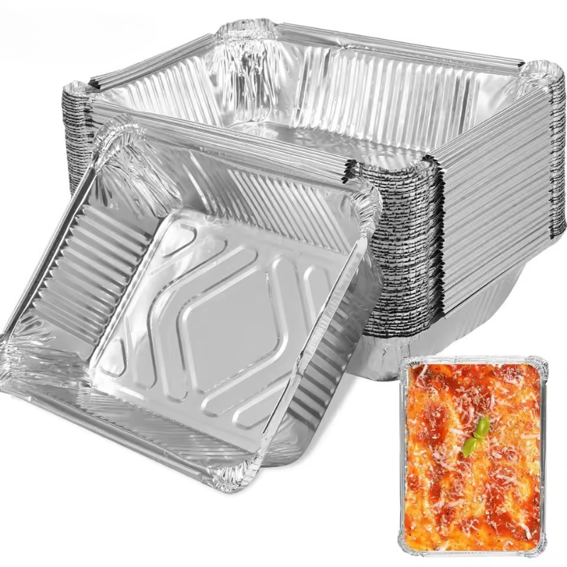 Kitchen Oven Baking Pans - 20/40PCS Aluminum Foil Trays Non-Stick Baking
