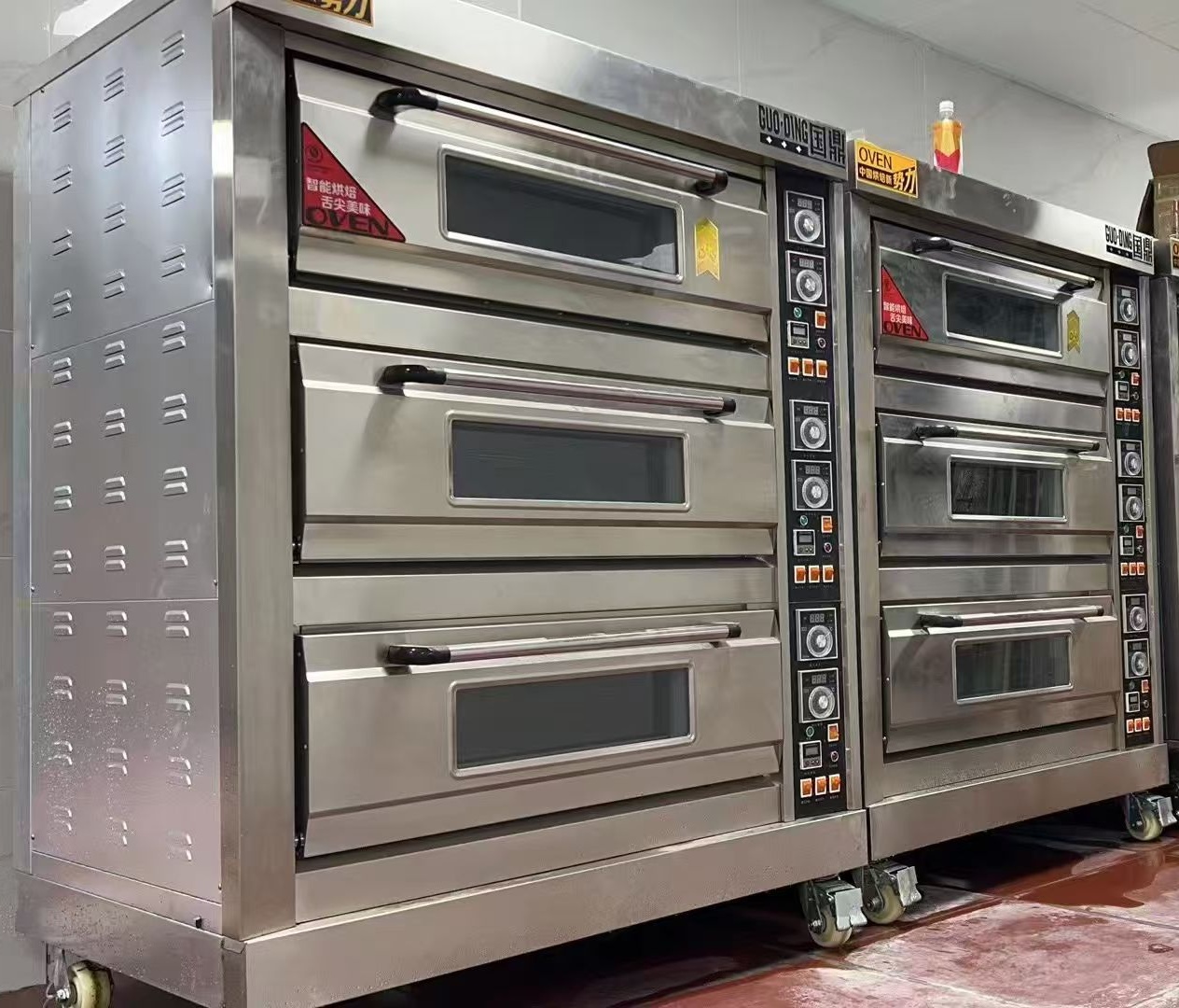 Commercial Kitchen Baking Oven - Commercial Guangzhou 3 Deck 6 Trays