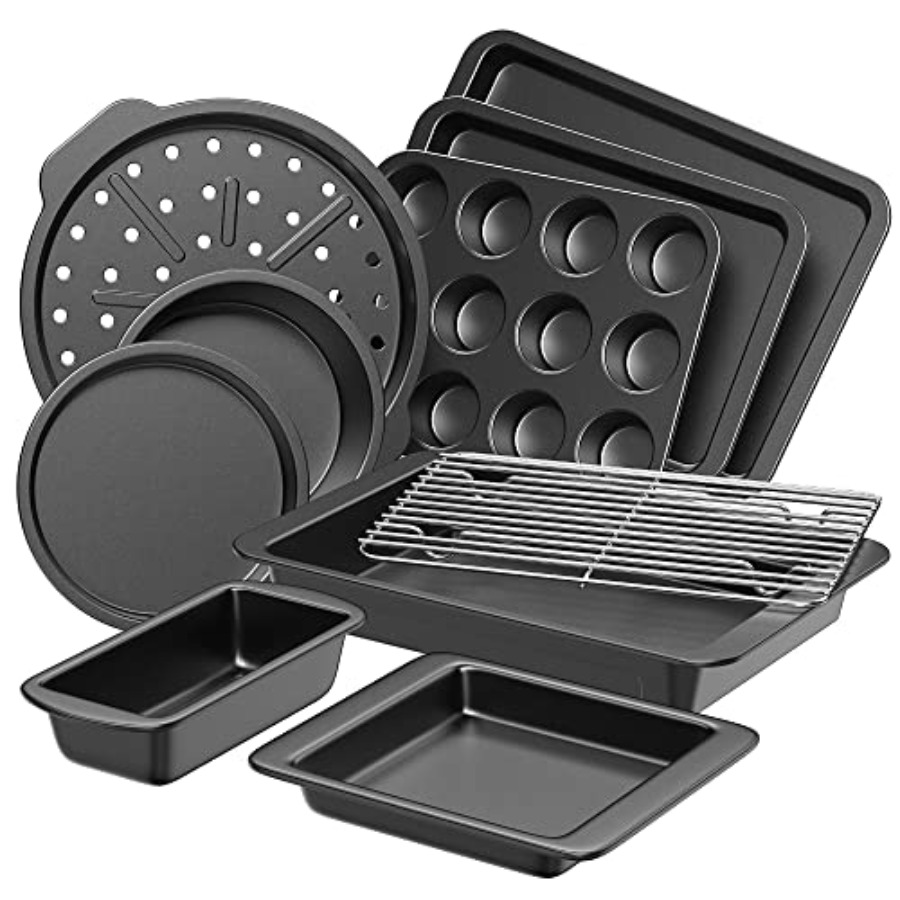 Kitchen Oven Baking Pans - Bakeware Sets, Baking Pans Set, Nonstick