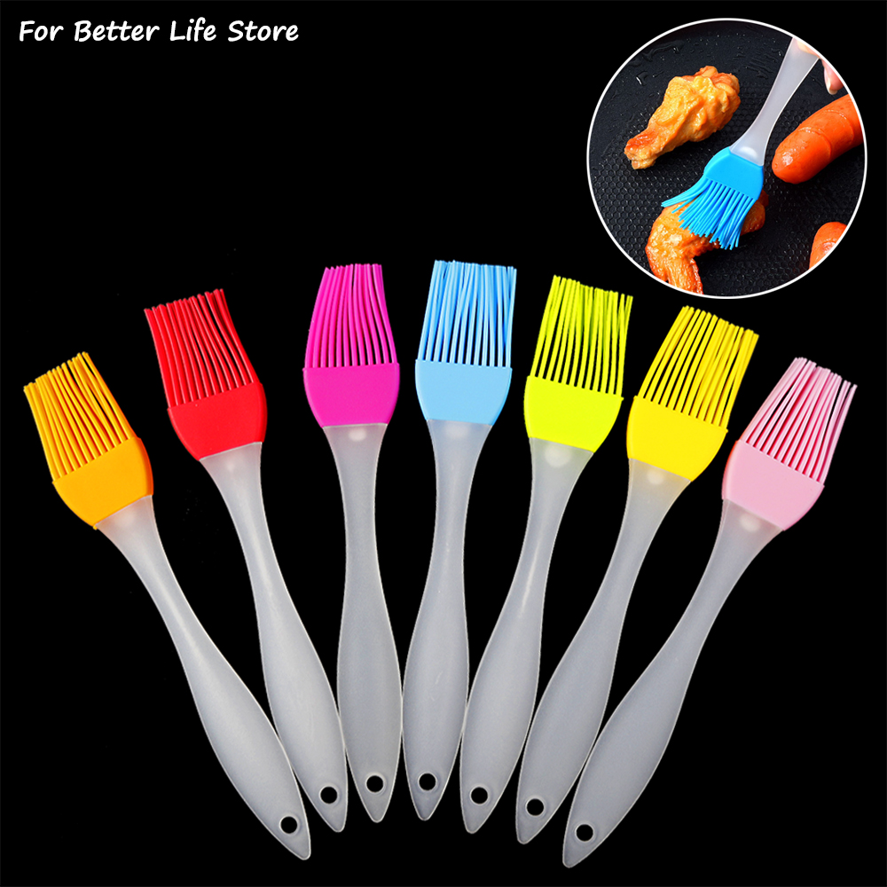 Pastry Brush Silicone - 1Pcs 7 Colour Food Silicone Brush