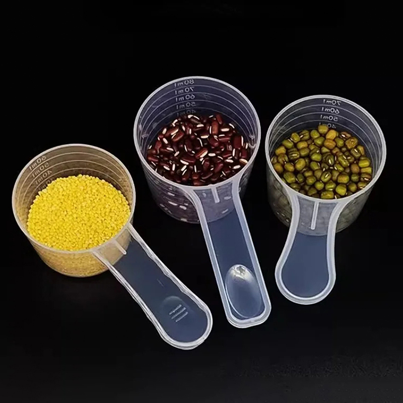 Kitchen Baking Store - 2-10pc 15-120ml Plastic Measuring Coffee Scoop