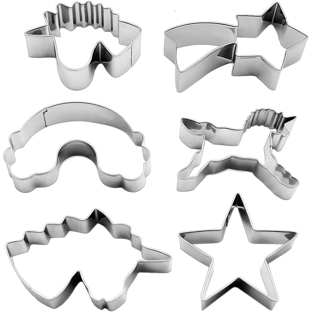 Cookie Cutter Set - 6PCS Cookie Cutters Set, Cookie Molds