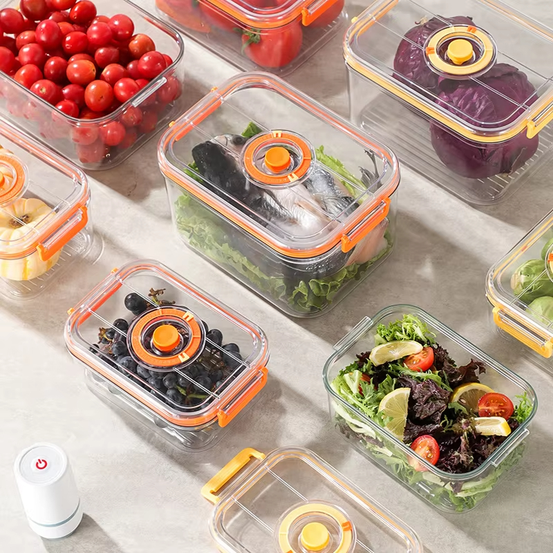 Kitchen Zo - Vacuum Fresh-keeping Box Refrigerator Sealed Canister