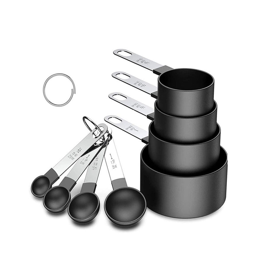 Kitchen Baking Store - 4PCS/8PCS plastic measuring cup Spoon Set