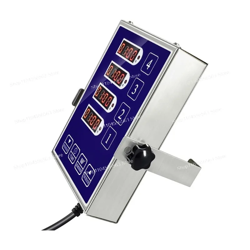 Commercial Kitchen Baking Oven - CAL4B 4-Channel Commercial Kitchen Timer Stainless