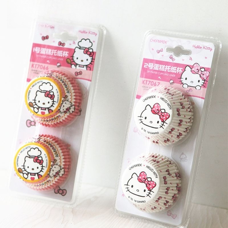 Kitchen Baking Products - Hello Kitty Printed Cupcake Liners Cute