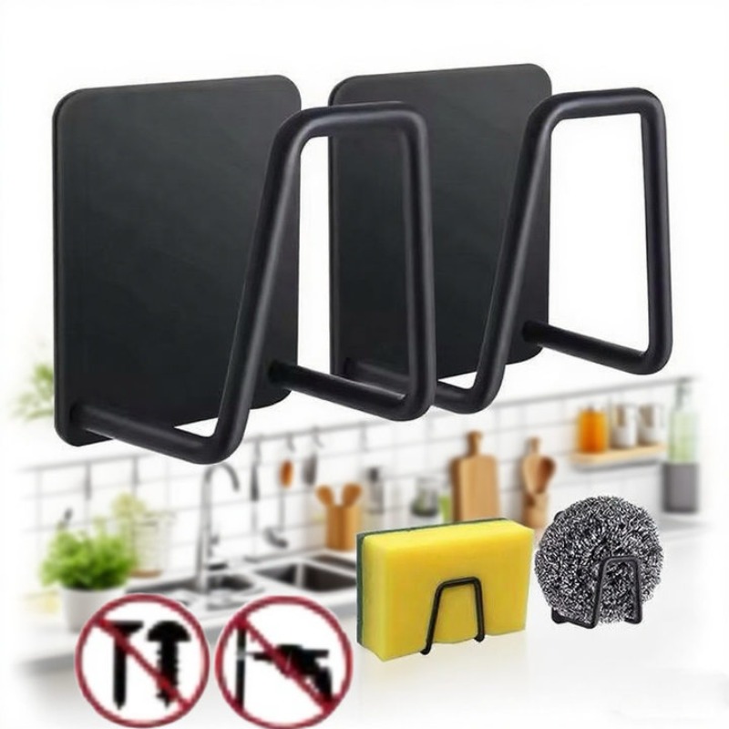 Kitchen Zo - Kitchen Stainless Steel Sink Sponges Holder