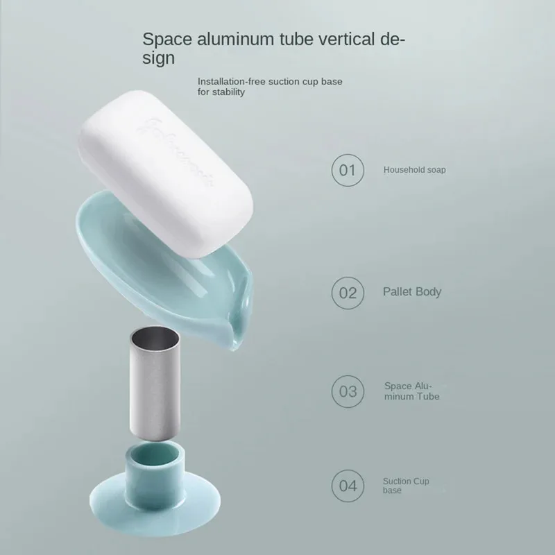 Drain Soap Holder Leaf Shape S - огляд і ціна Kitchen Zo