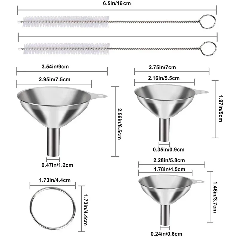 3/5 Pcs Stainless Steel Kitche - огляд і ціна Kitchen Baking Essentials