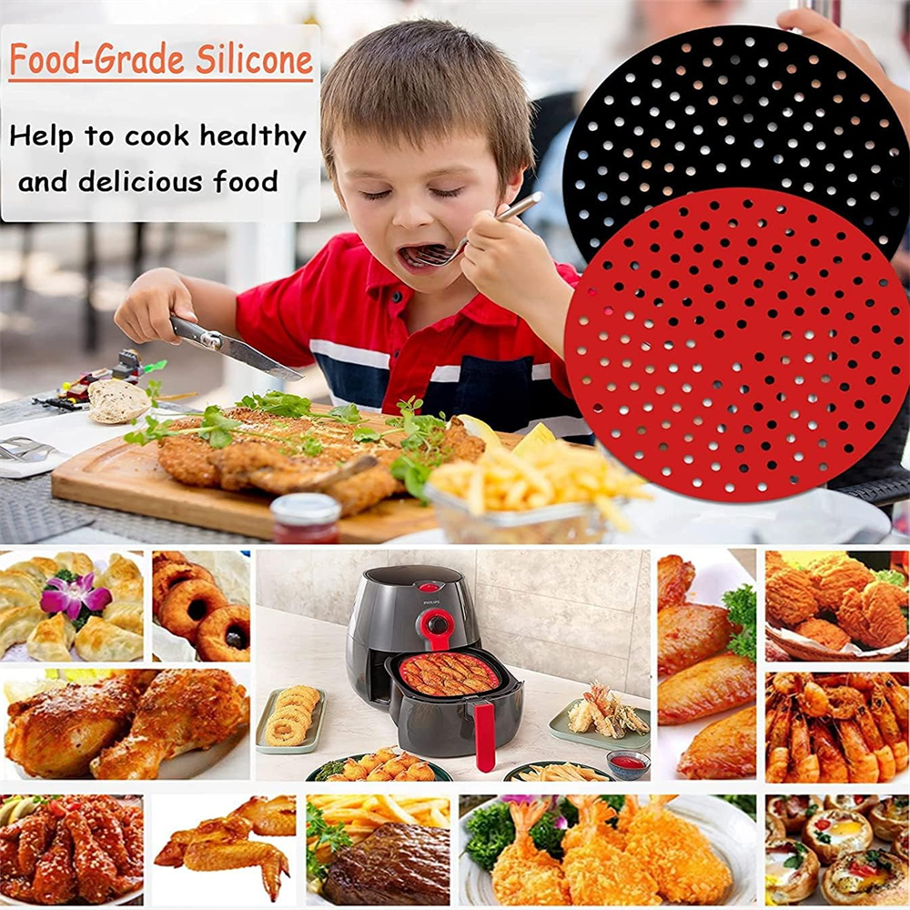Reusable Air Fryer Pad, Silico - огляд і ціна Kitchen Baking Products
