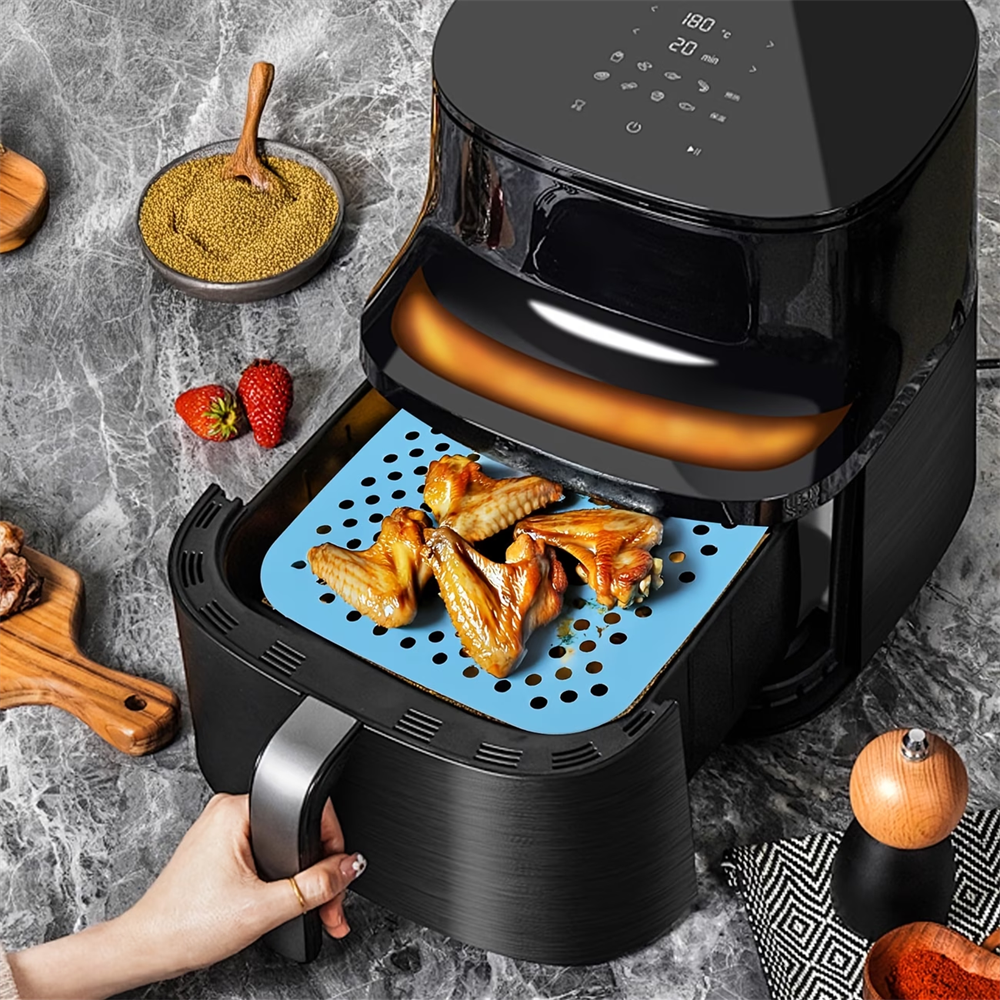 Reusable Air Fryer Pad, Silico - огляд і ціна Kitchen Baking Products
