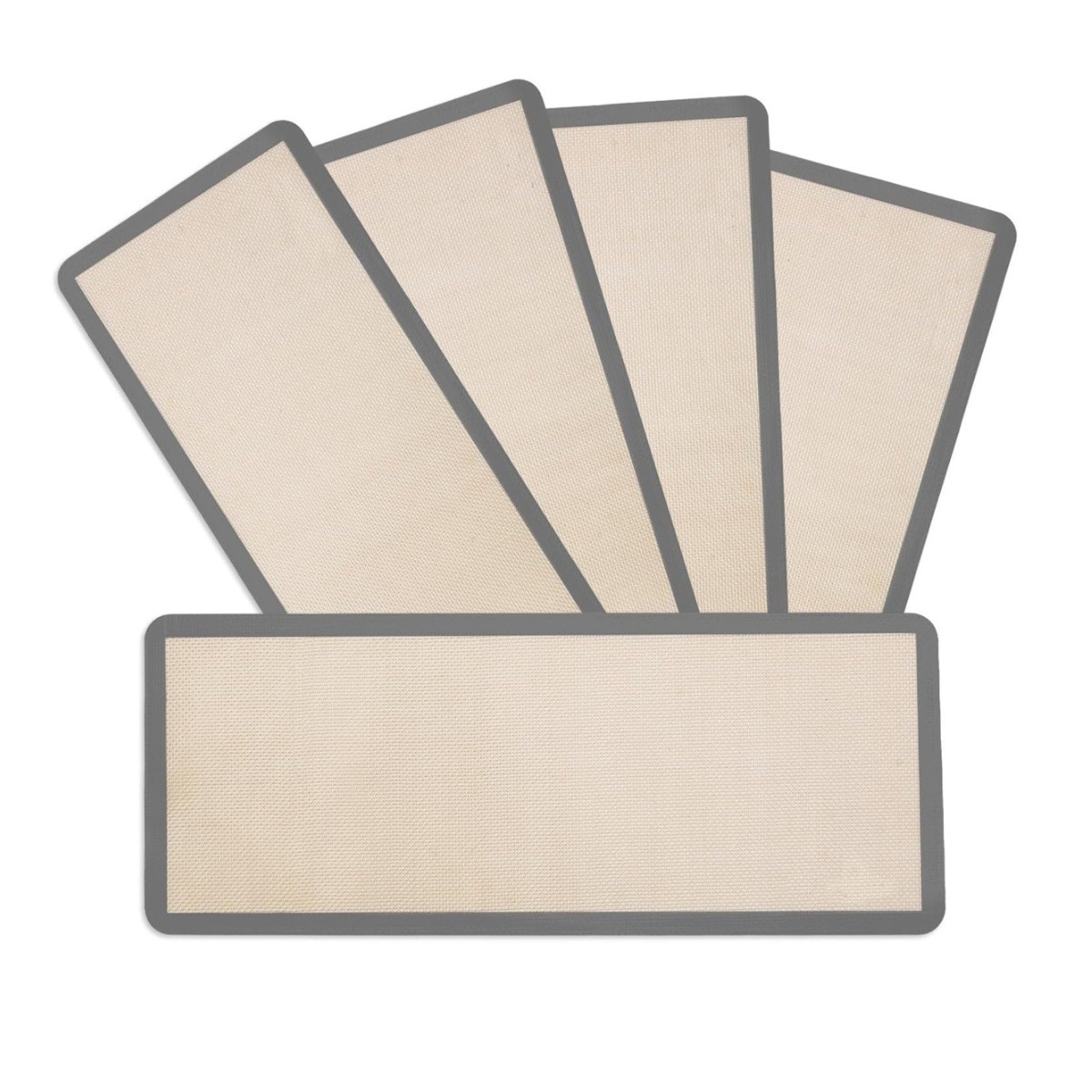 5Pcs Silicone Baking Mats M L  - огляд і ціна Kitchen Baking Products