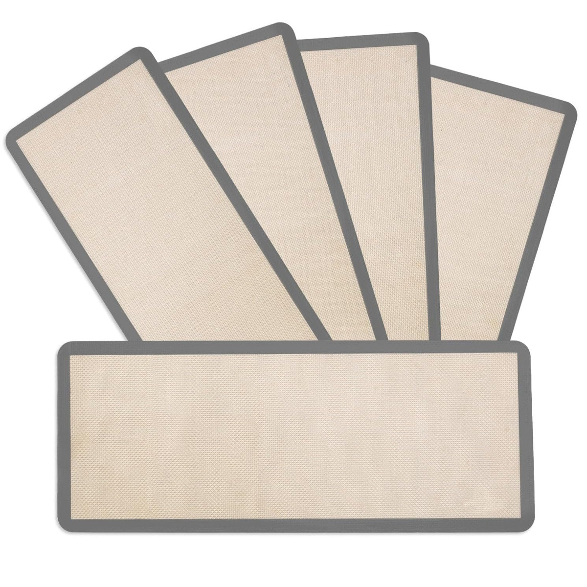 5Pcs Silicone Baking Mats M L  - огляд і ціна Kitchen Baking Products