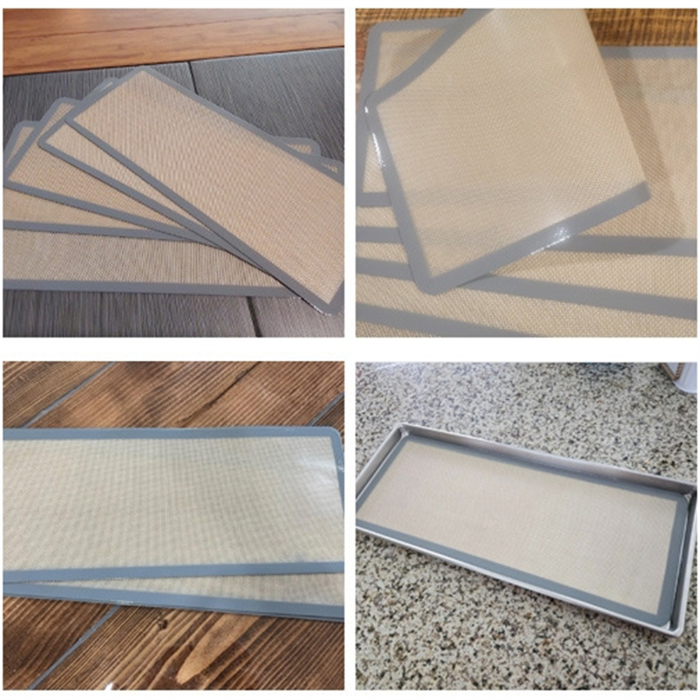 5Pcs Silicone Baking Mats M L  - огляд і ціна Kitchen Baking Products