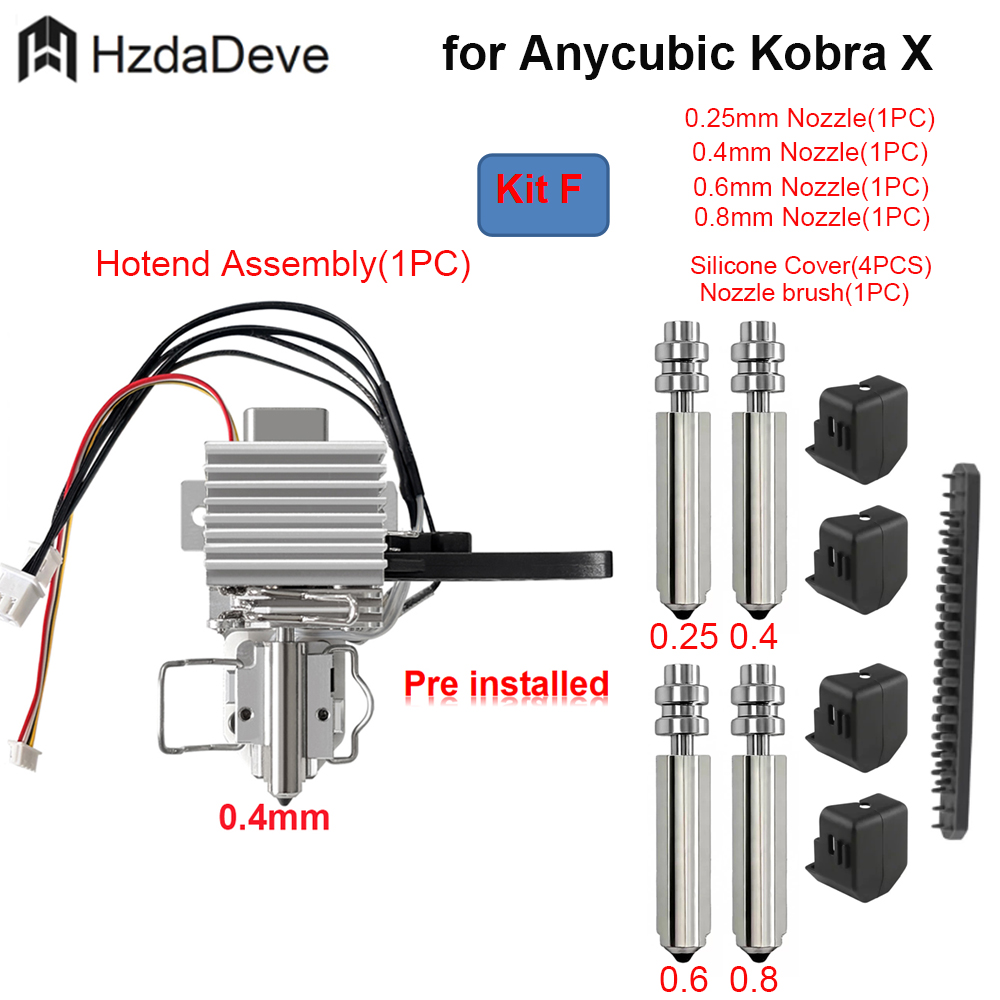 for Anycubic Kobra X Hotend He - огляд і ціна Pastry Brush Silicone