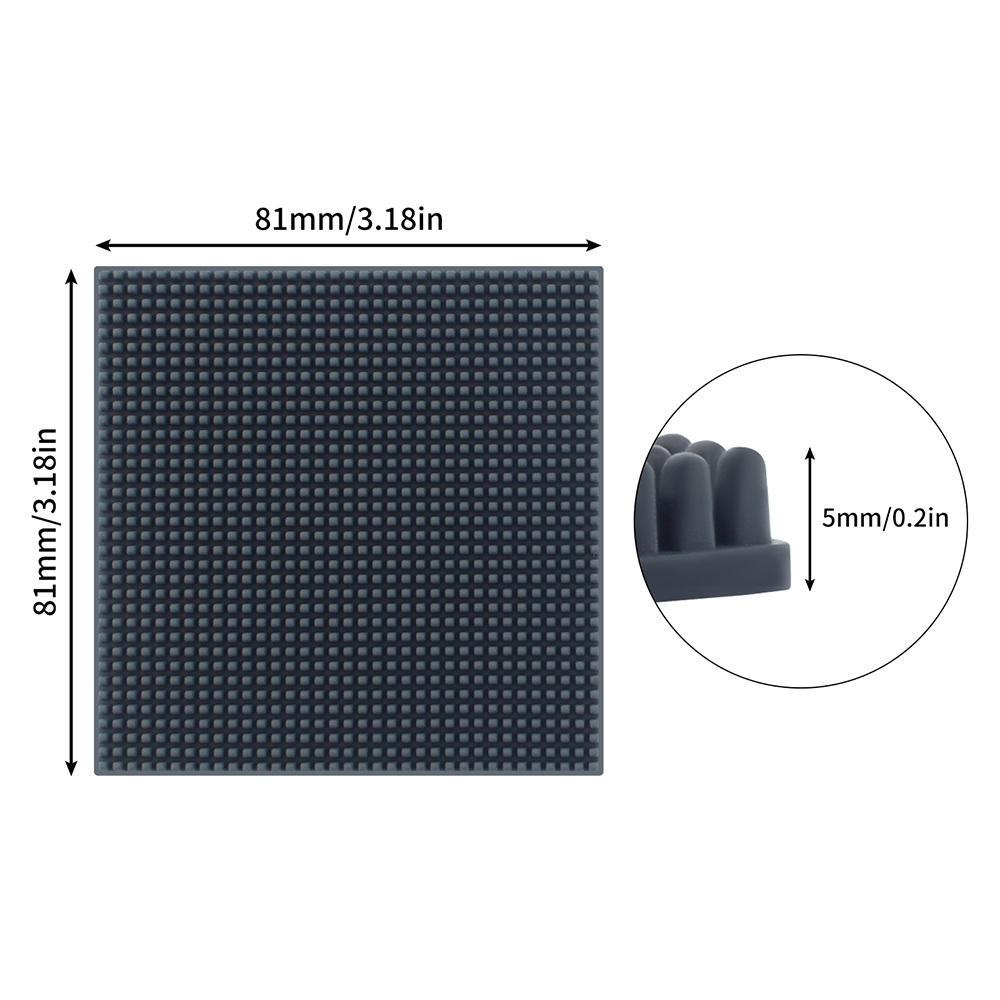 NEWEST DIY 81*81*5mm Silicone  - огляд і ціна Pastry Brush Silicone