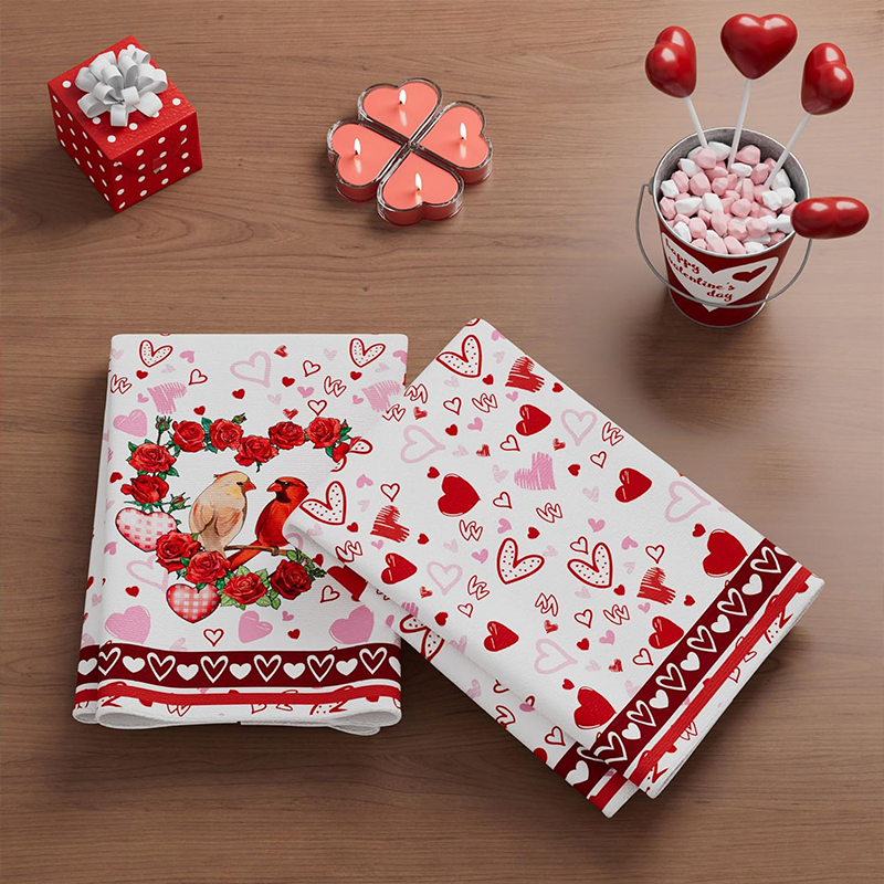 2Pcs, Valentine's Day Love Hea - огляд і ціна Kitchen Baking Essentials