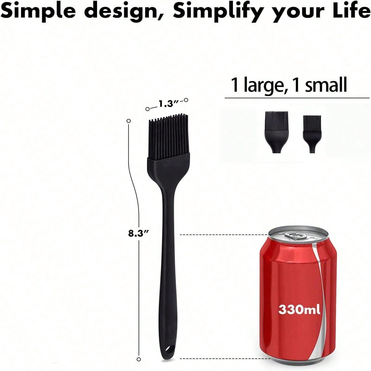 1pc Silicone Baking Brush Heat - огляд і ціна Pastry Brush Silicone