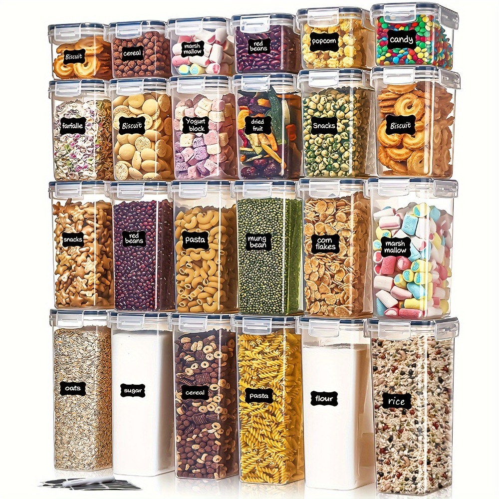 24Pcs Food Storage Containers  - огляд і ціна Kitchen Zo