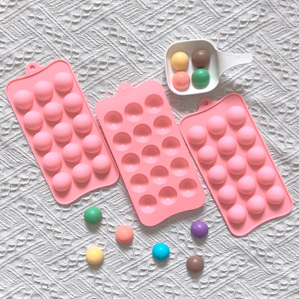 15 cavity semi-circular chocol - огляд і ціна Kitchen Baking Products