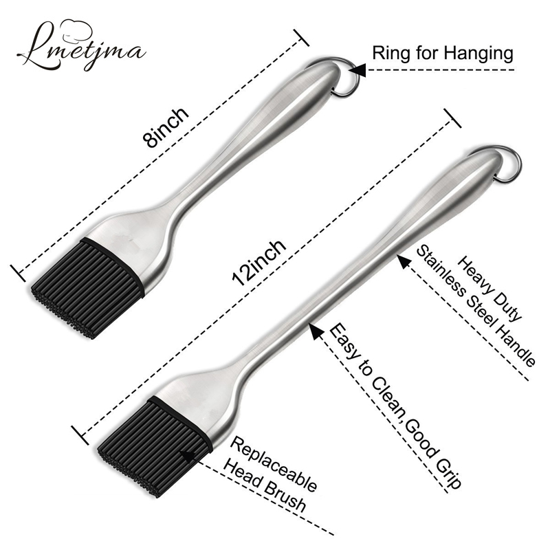 LMETJMA Silicone BBQ Brush BPA - огляд і ціна Pastry Brush Silicone