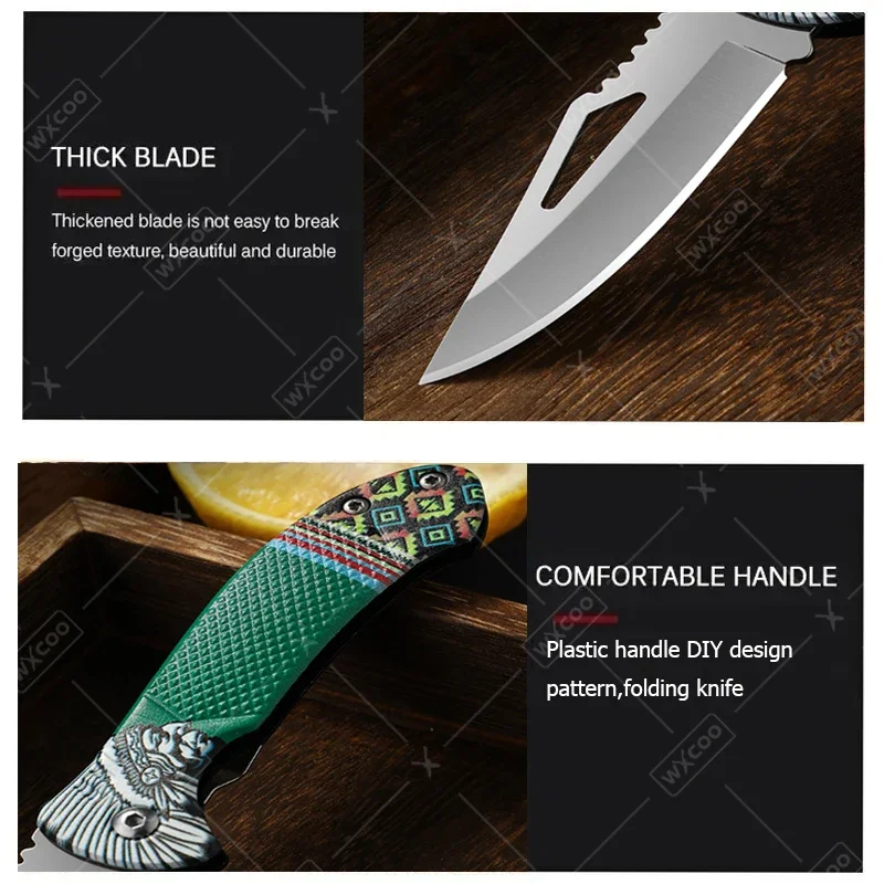 WXCOO Folding Knife Stainless  - огляд і ціна Kitchen Baking Store