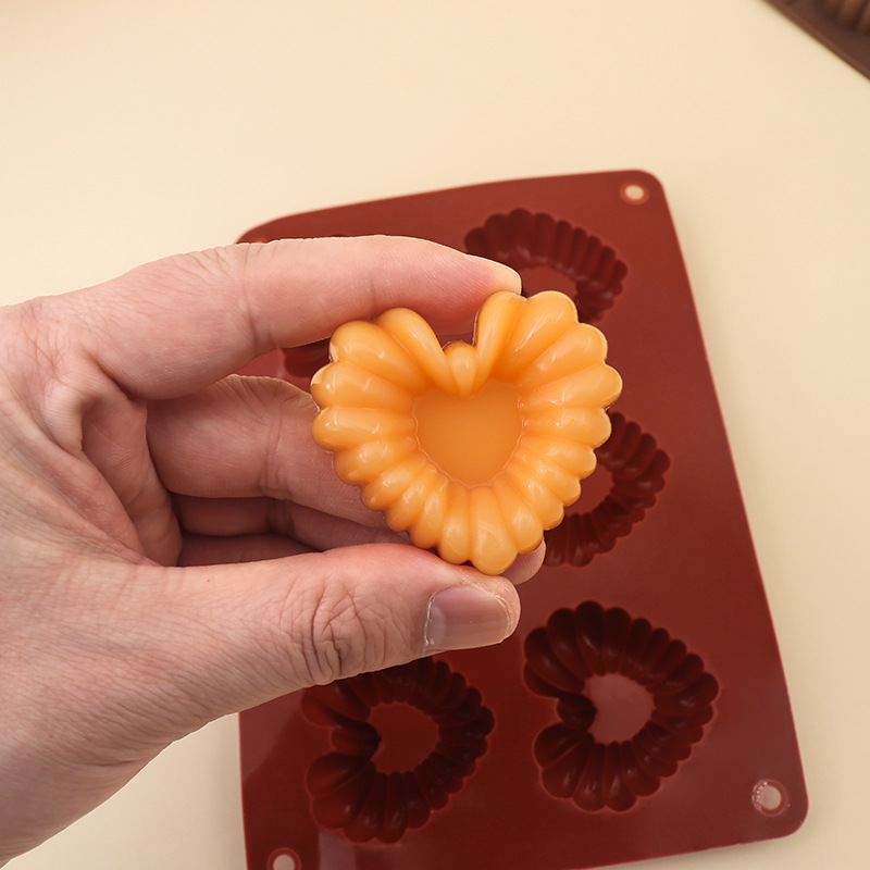 Heart-shaped Silicone Chocolat - огляд і ціна Kitchen Baking Products