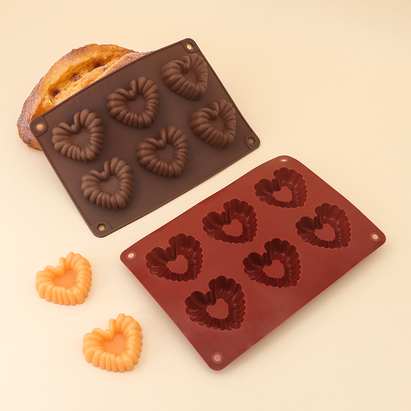 Heart-shaped Silicone Chocolat - огляд і ціна Kitchen Baking Products