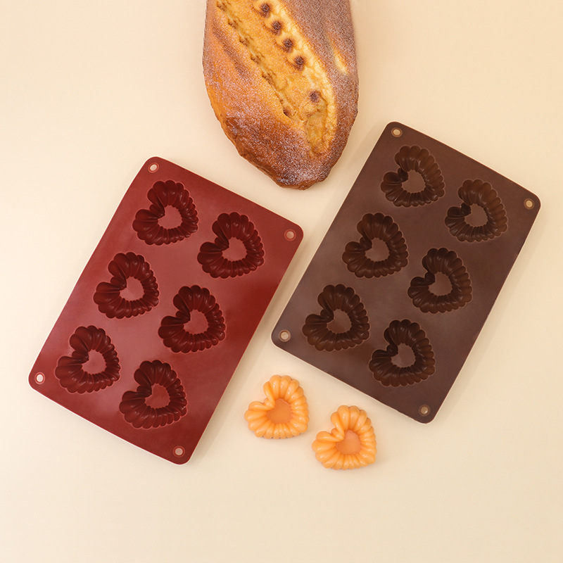 Heart-shaped Silicone Chocolat - огляд і ціна Kitchen Baking Products
