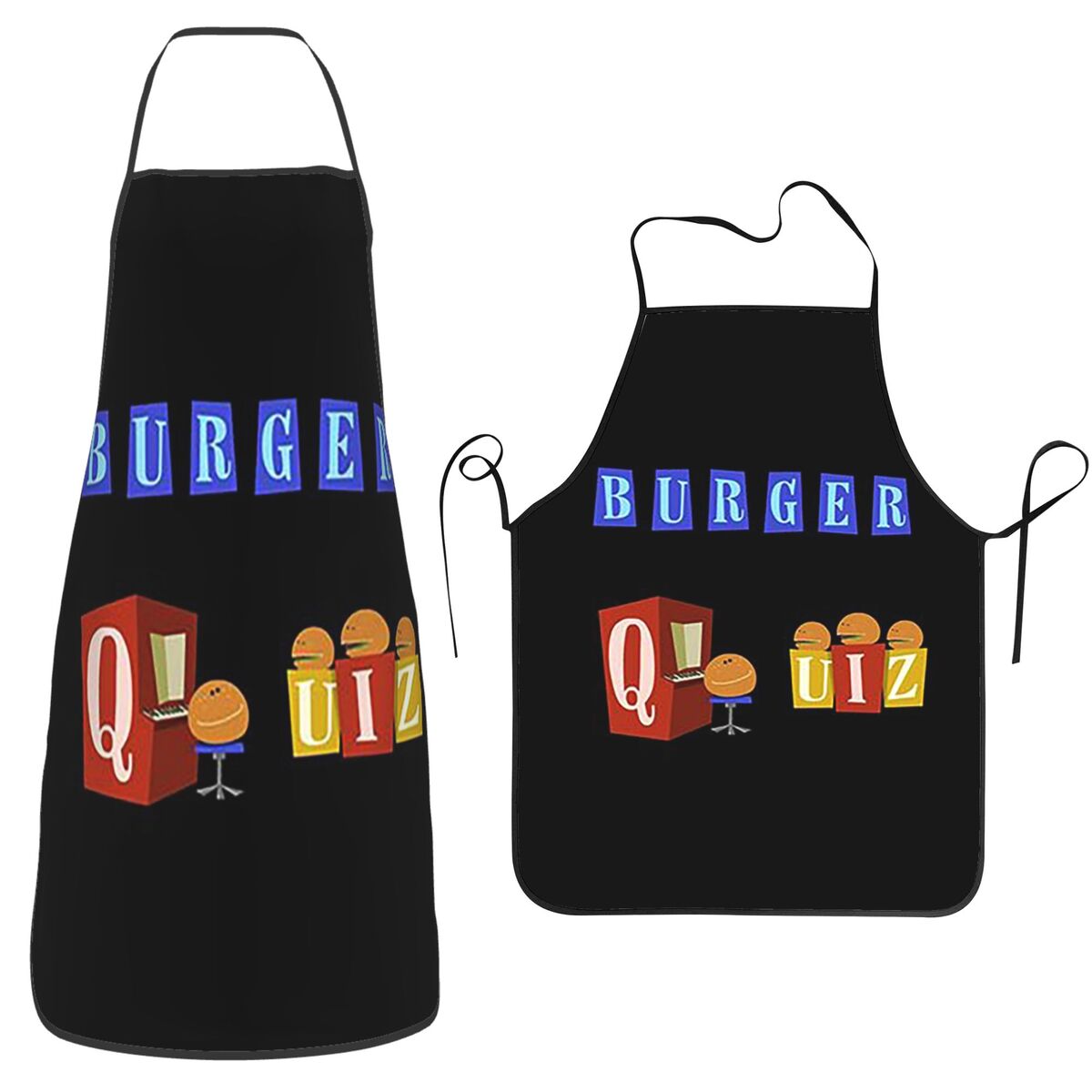 Burger Quiz New Logo Aprons Ch - огляд і ціна Kitchen Quiz