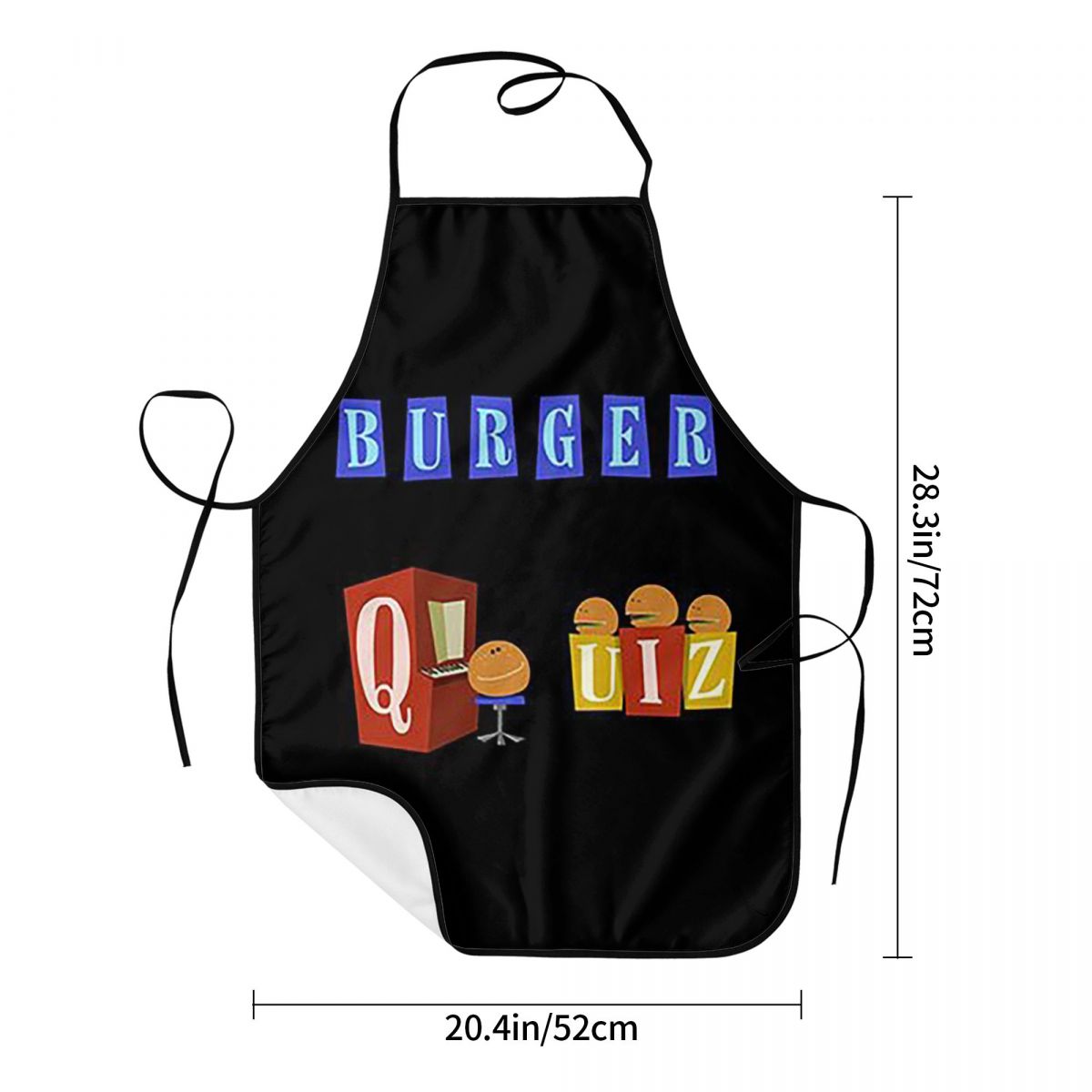 Burger Quiz New Logo Aprons Ch - огляд і ціна Kitchen Quiz