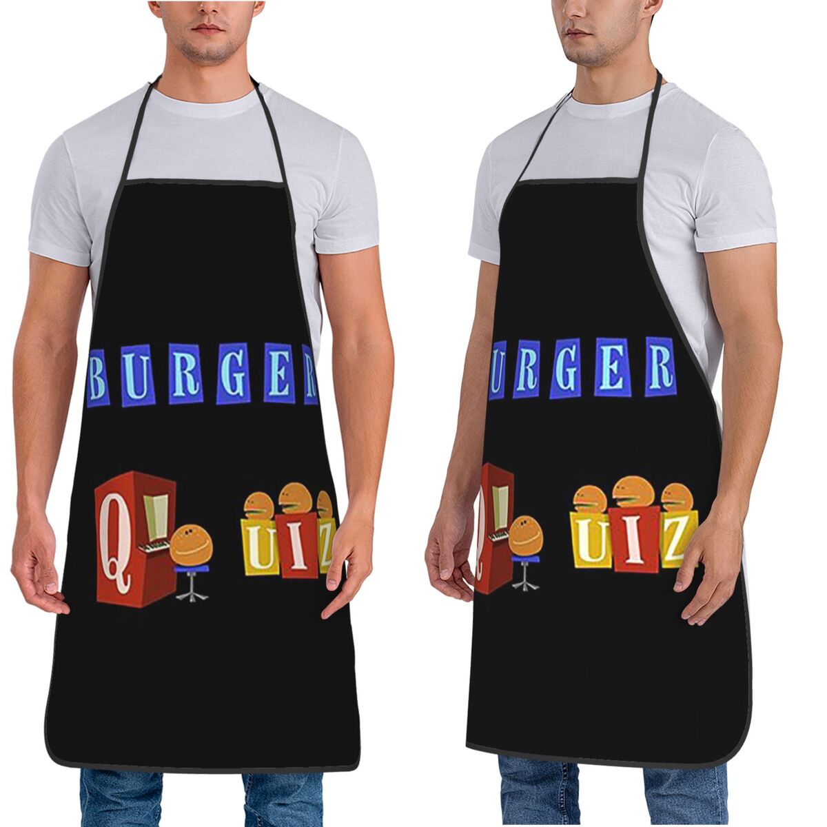 Burger Quiz New Logo Aprons Ch - огляд і ціна Kitchen Quiz