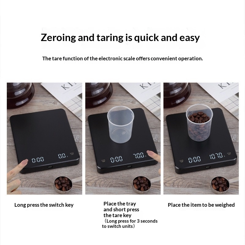 High Precision Coffee Scale wi - огляд і ціна Kitchen Scale Precise