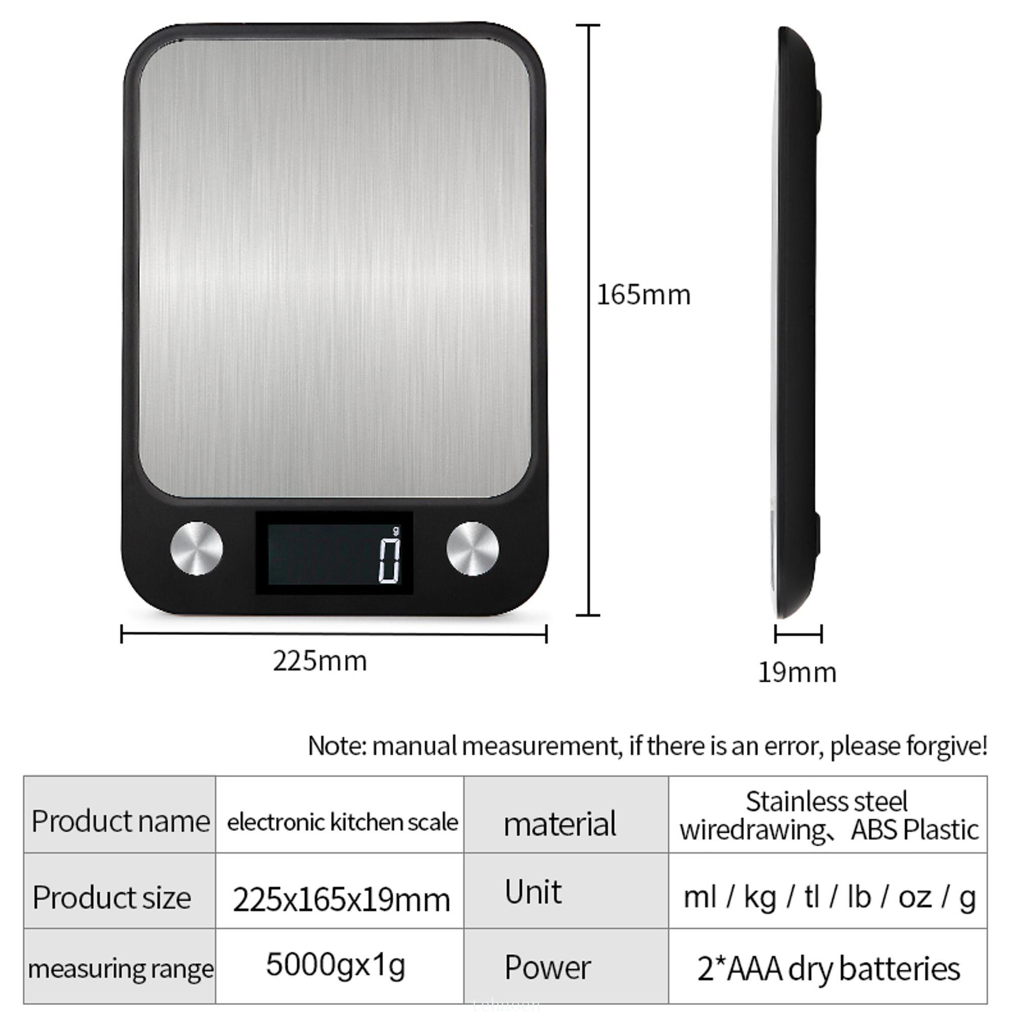 Kitchen Scale 5/10/15Kg Weighi - огляд і ціна Kitchen Scale Precise