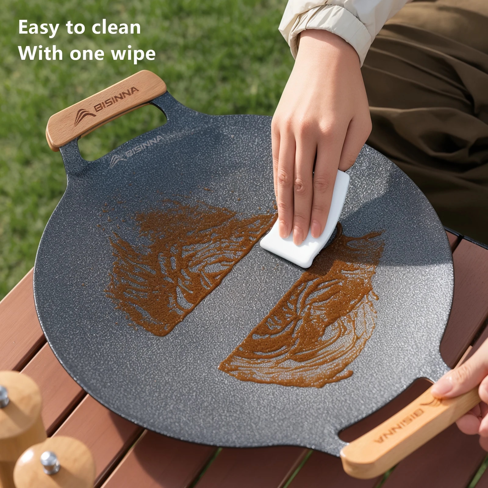 BISINNA 34CM Outdoor BBQ Grill - огляд і ціна Kitchen Oven Baking Pans