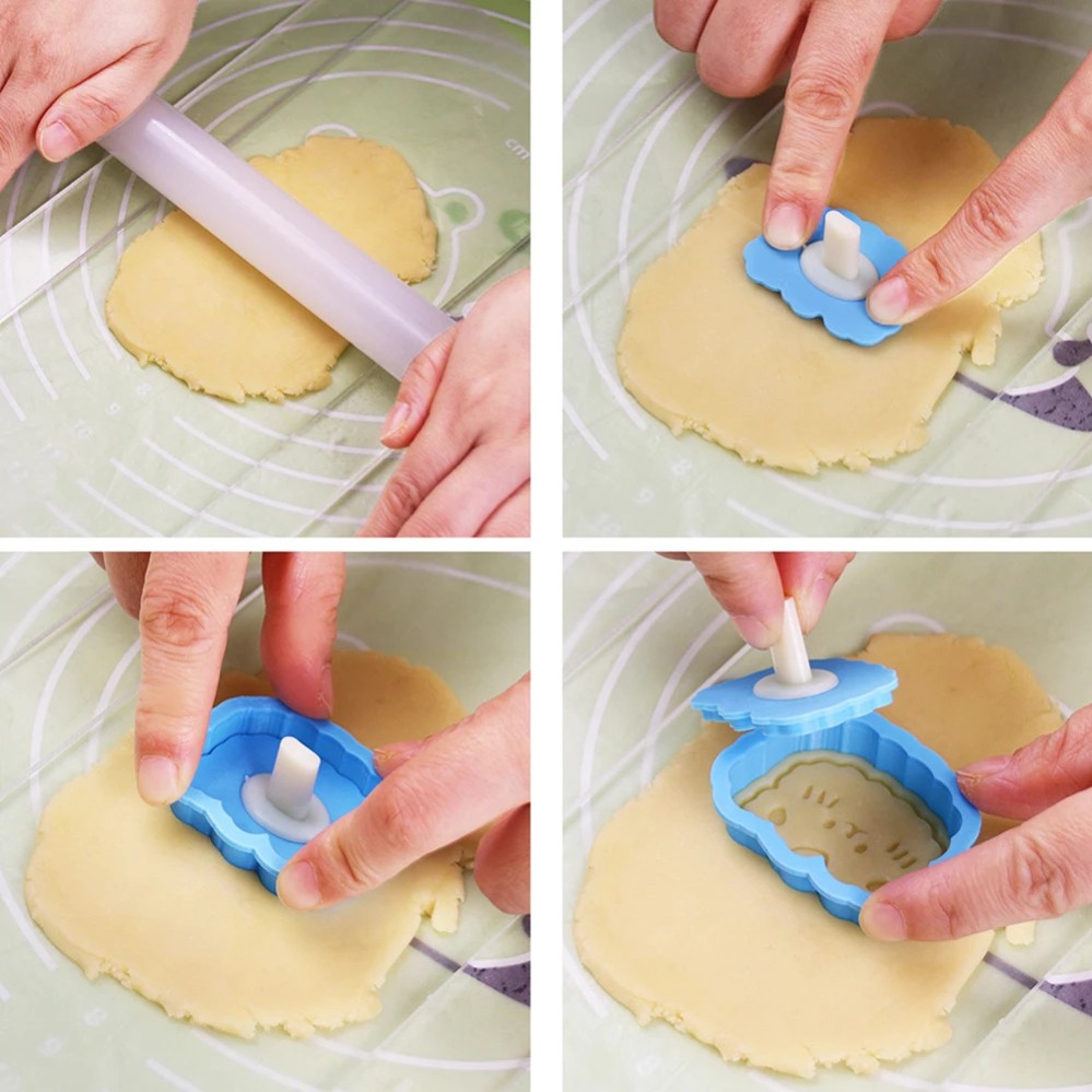 Cookie Mold Stamp Cartoon Saus - огляд і ціна Kitchen Baking Products