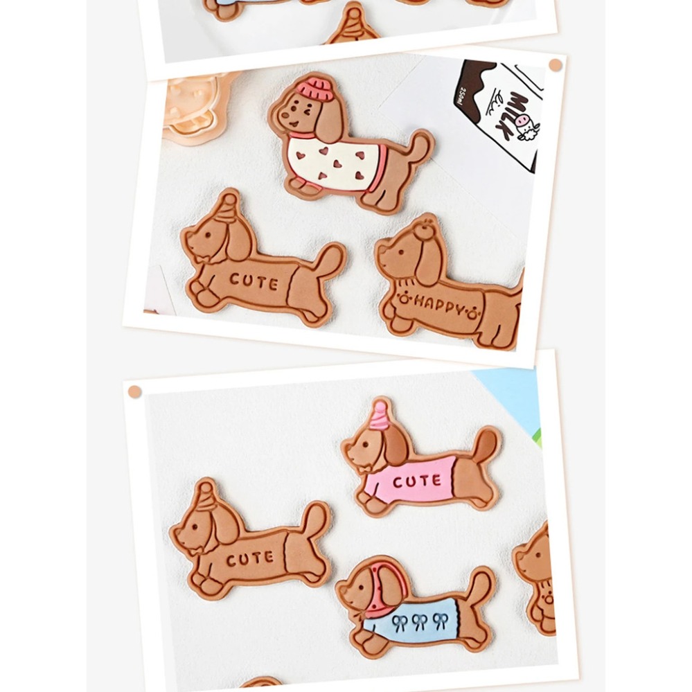 Cookie Mold Stamp Cartoon Saus - огляд і ціна Kitchen Baking Products
