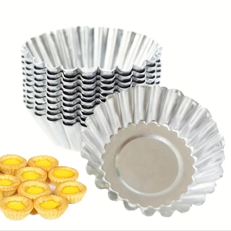 Reusable  Aluminum Egg Tart Mo - огляд і ціна Kitchen Baking Store