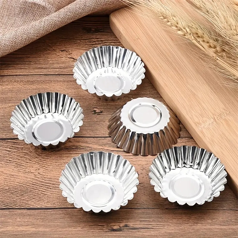 Reusable  Aluminum Egg Tart Mo - огляд і ціна Kitchen Baking Store