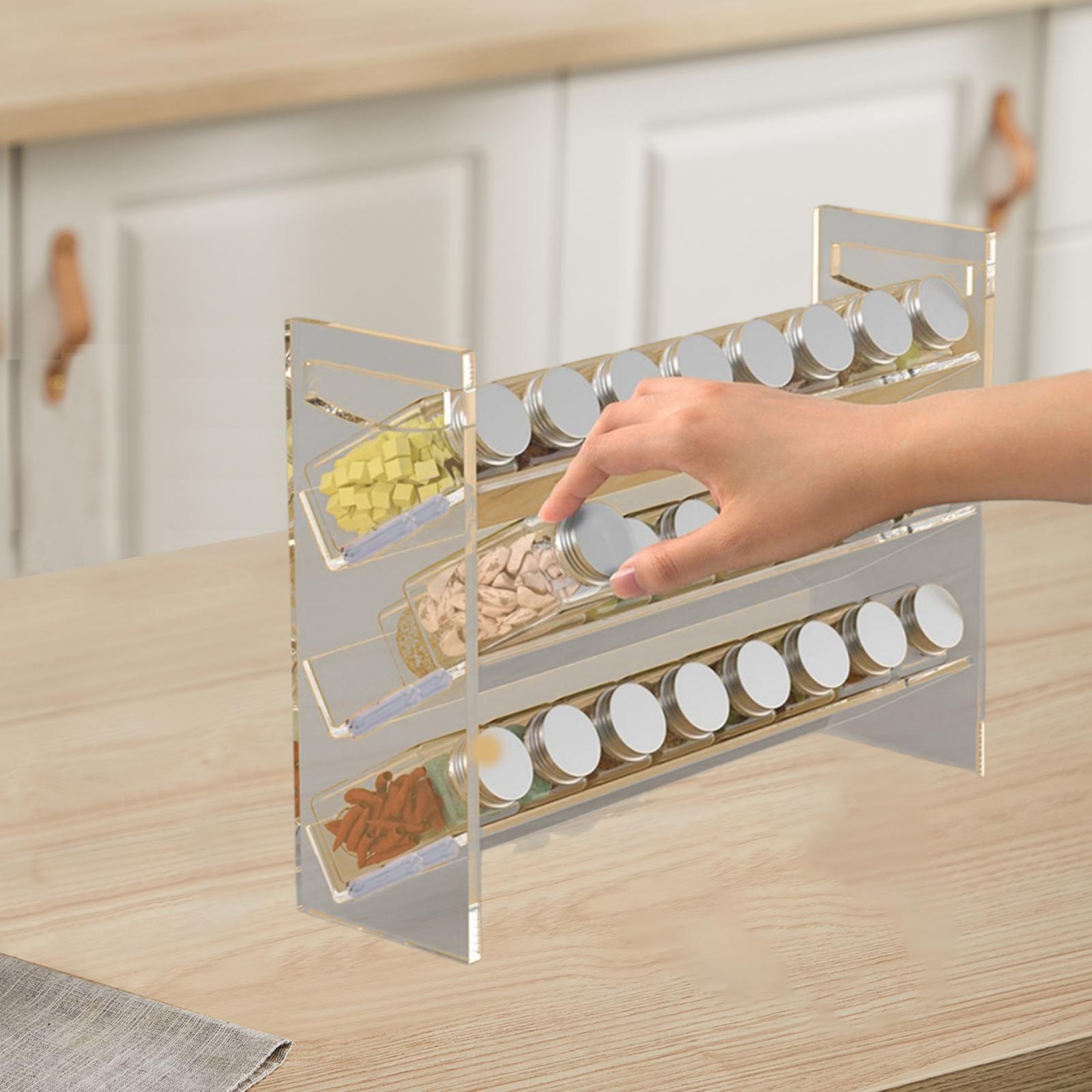 Acrylic Spice Rack Perfume Org - огляд і ціна Kitchen Baking Cupboard