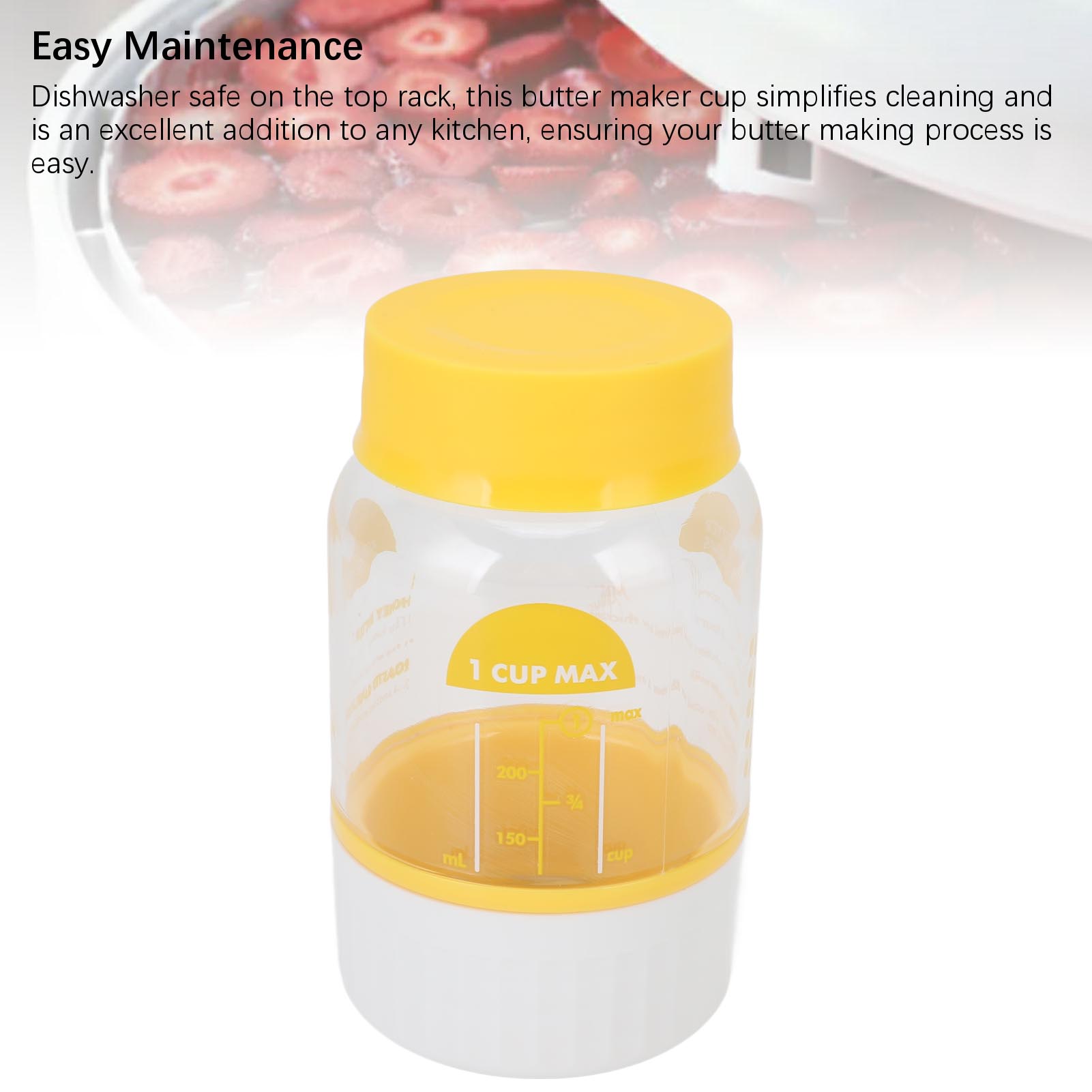 Butter Maker Jar Butter Maker  - огляд і ціна Kitchen Baking Cupboard