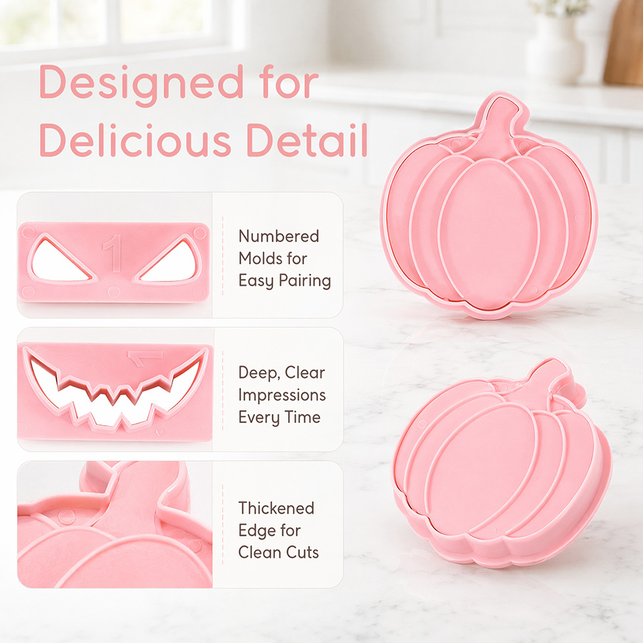 Durable Pumpkin Cookie Cutters - огляд і ціна Cookie Cutter Set