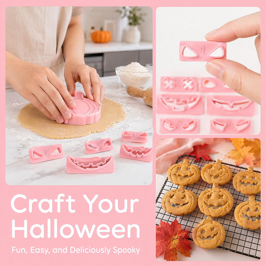 Durable Pumpkin Cookie Cutters - огляд і ціна Cookie Cutter Set