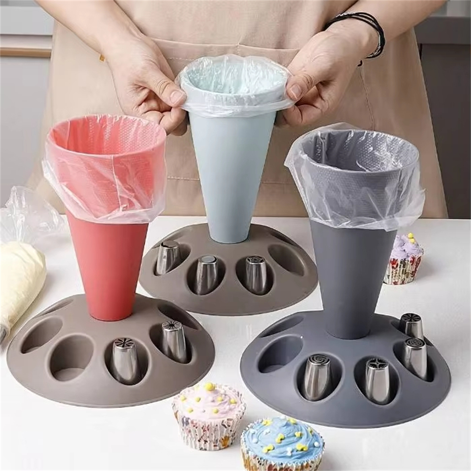 1Pcs Cake Decorating Piping Ba - огляд і ціна Kitchen Accessories For Baking