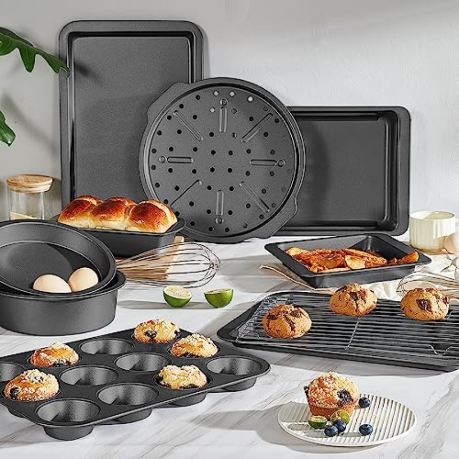 Bakeware Sets, Baking Pans Set - огляд і ціна Kitchen Oven Baking Pans
