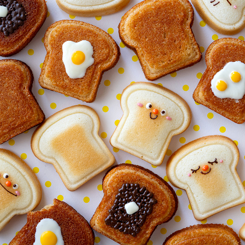 8 Cavity Toast Bread Pattern C - огляд і ціна Kitchen Accessories For Baking