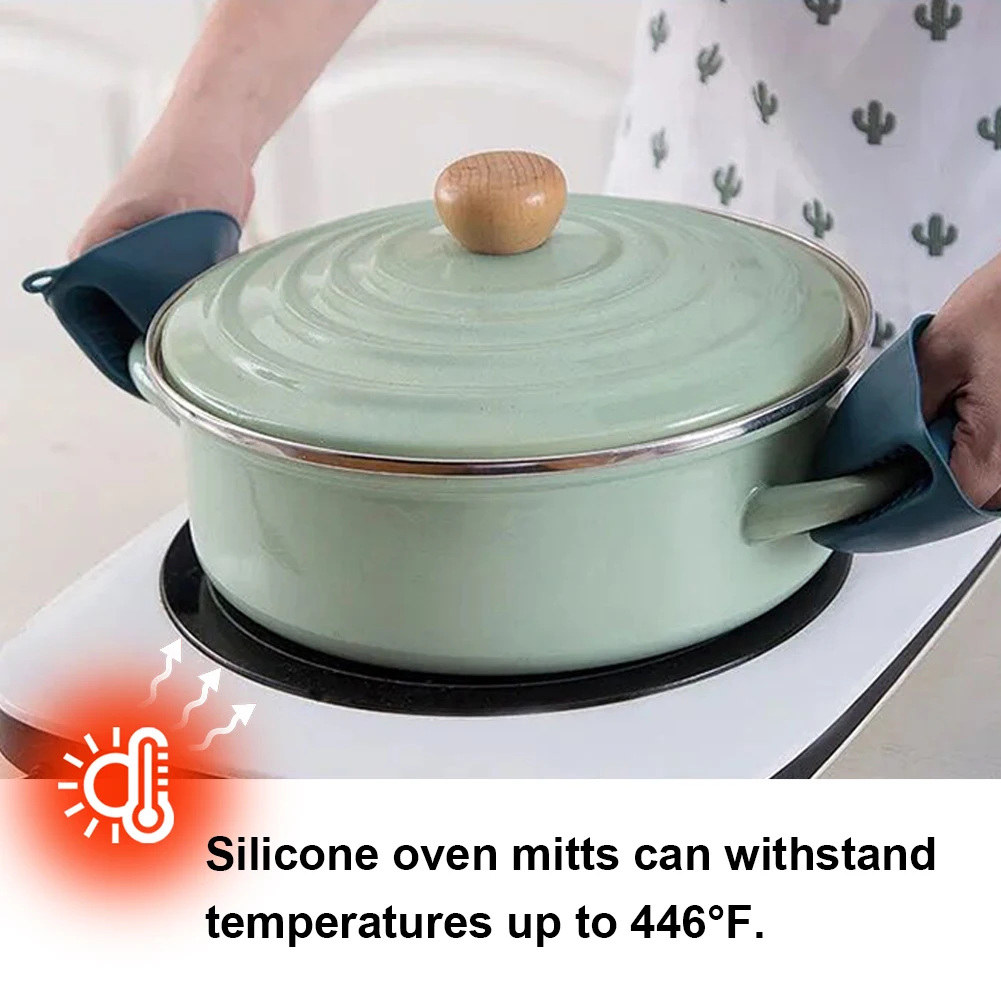Silicone Oven Mitts Heat Resis - огляд і ціна Kitchen Oven Baking Pans