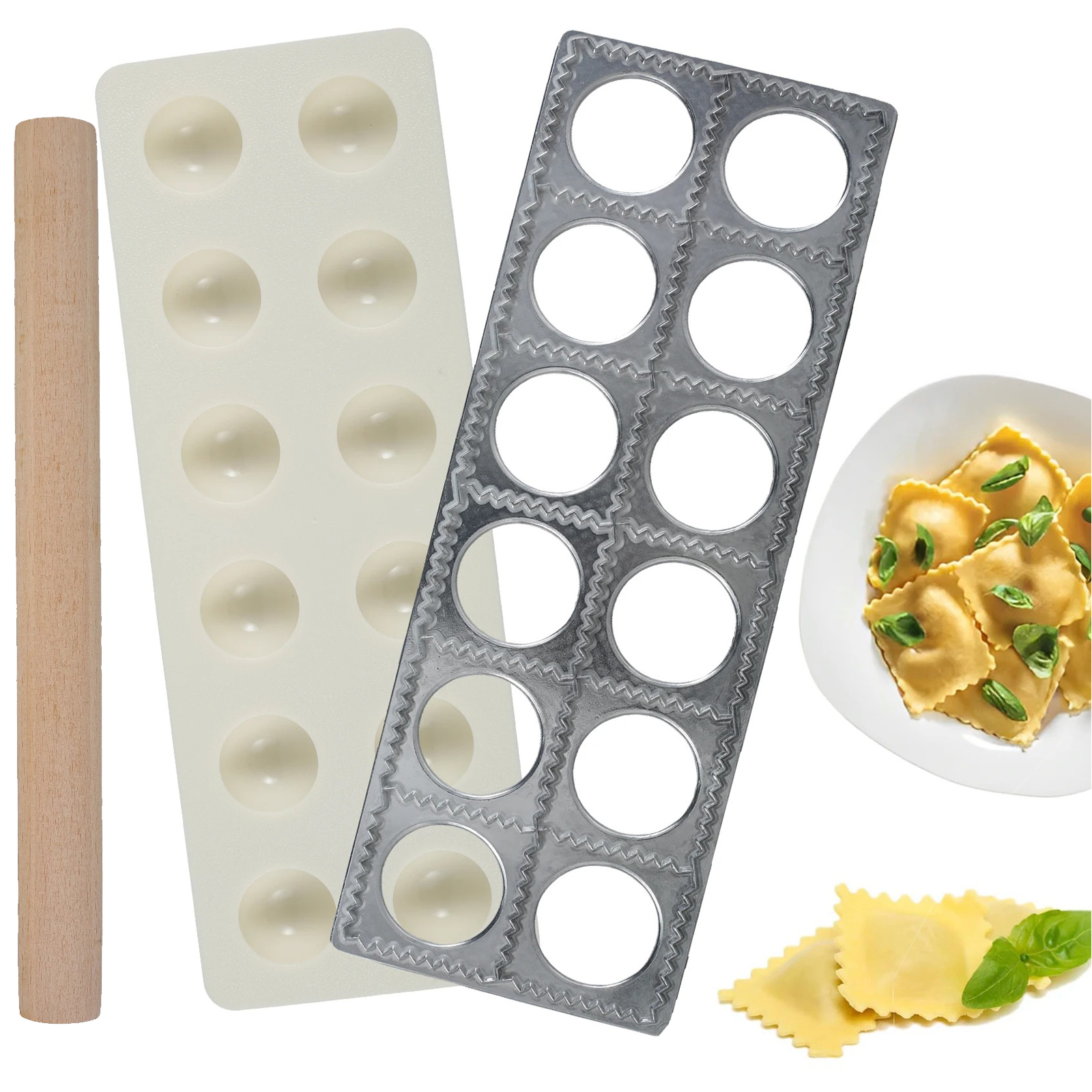 Dumpling Mold 12 Holes Ravioli - огляд і ціна Kitchen Baking Store