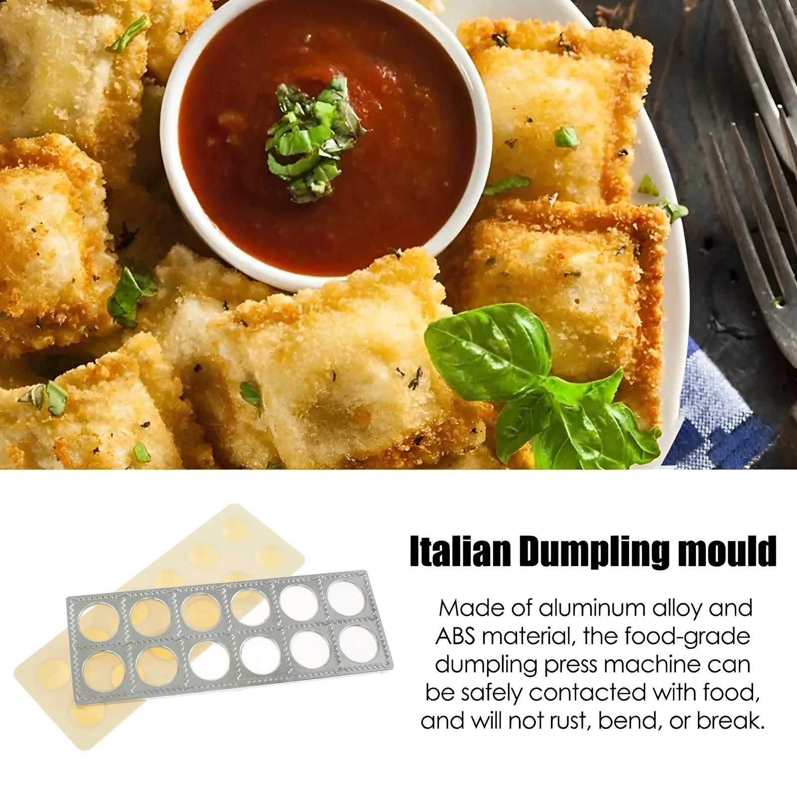 Dumpling Mold 12 Holes Ravioli - огляд і ціна Kitchen Baking Store